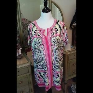 Blouse, short sleeve